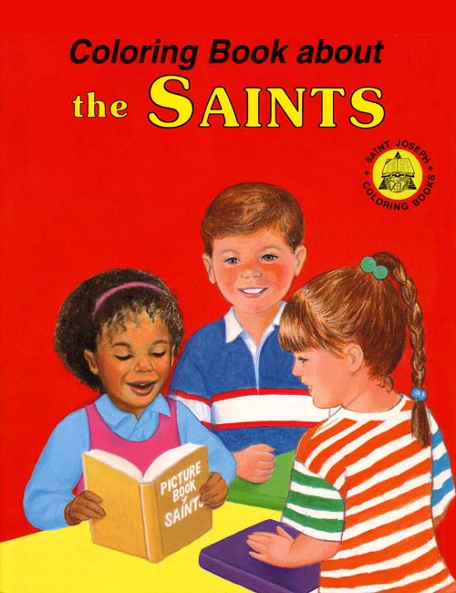 Coloring Book about the Saints Catholic Book Publishing Co