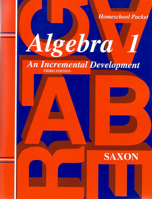 Saxon Algebra 1 3rd ed. Text & Test Key - Seton Educational Media